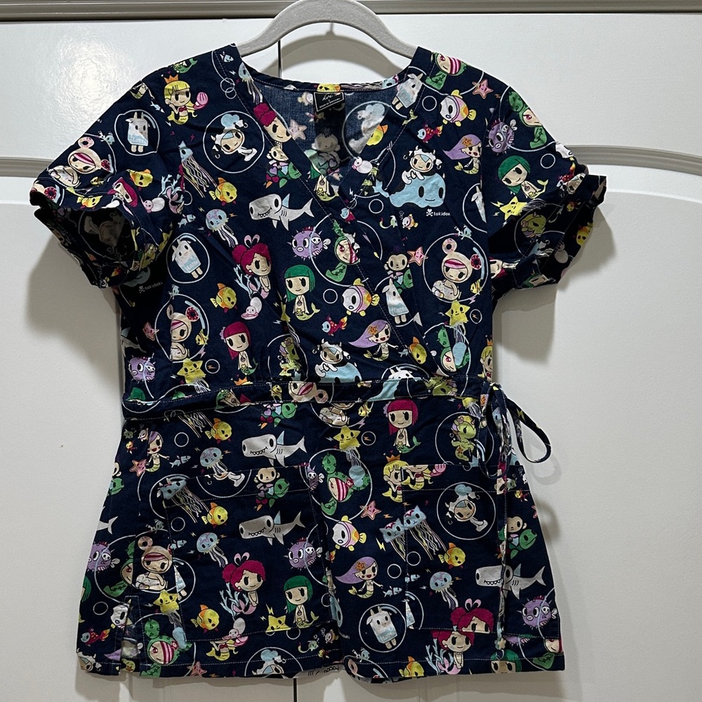 tokidoki Multicolor Character Print Top